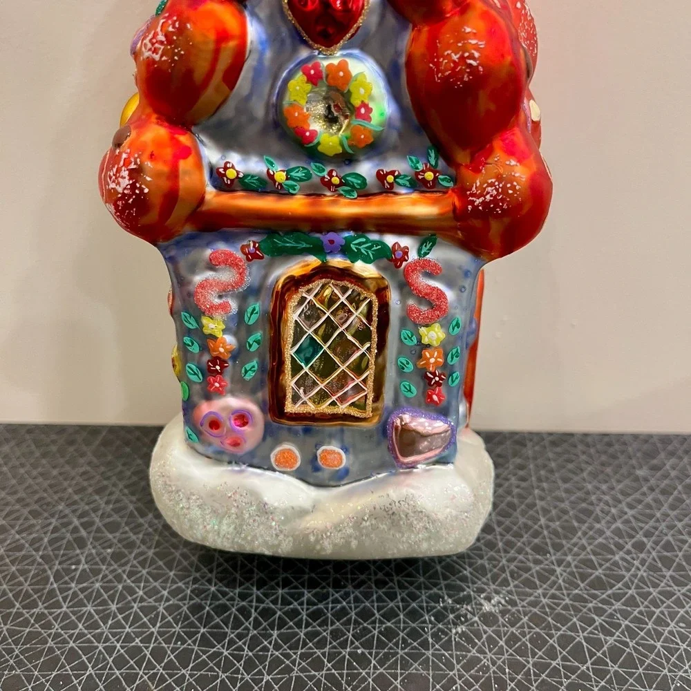 Christopher Radko SUGAR SHACK EXTRAVAGANZA Glass‎ Ornament Limited Edition Large